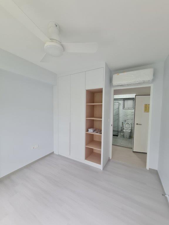 Bedroom wardrobe with view to ensuite