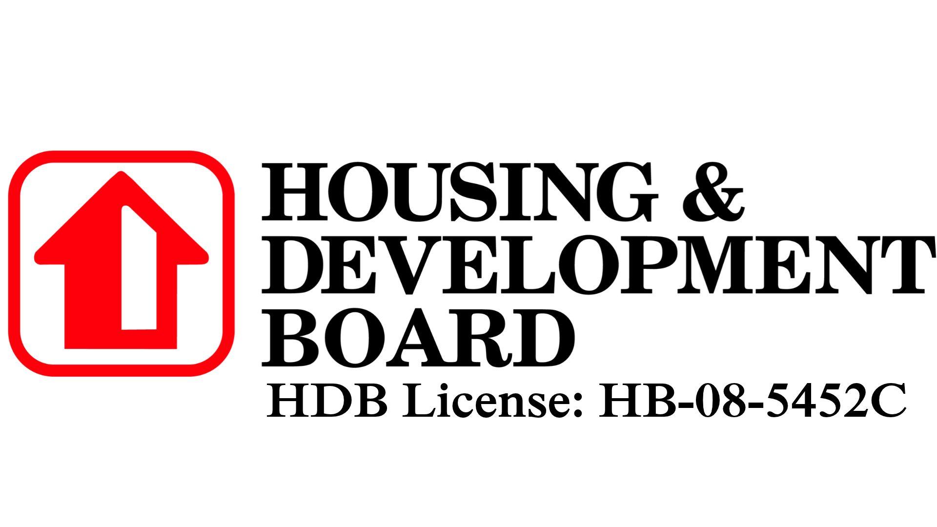 Housing & Development Board — Licensed Renovation Contractor, HDB License HB-08-5452C